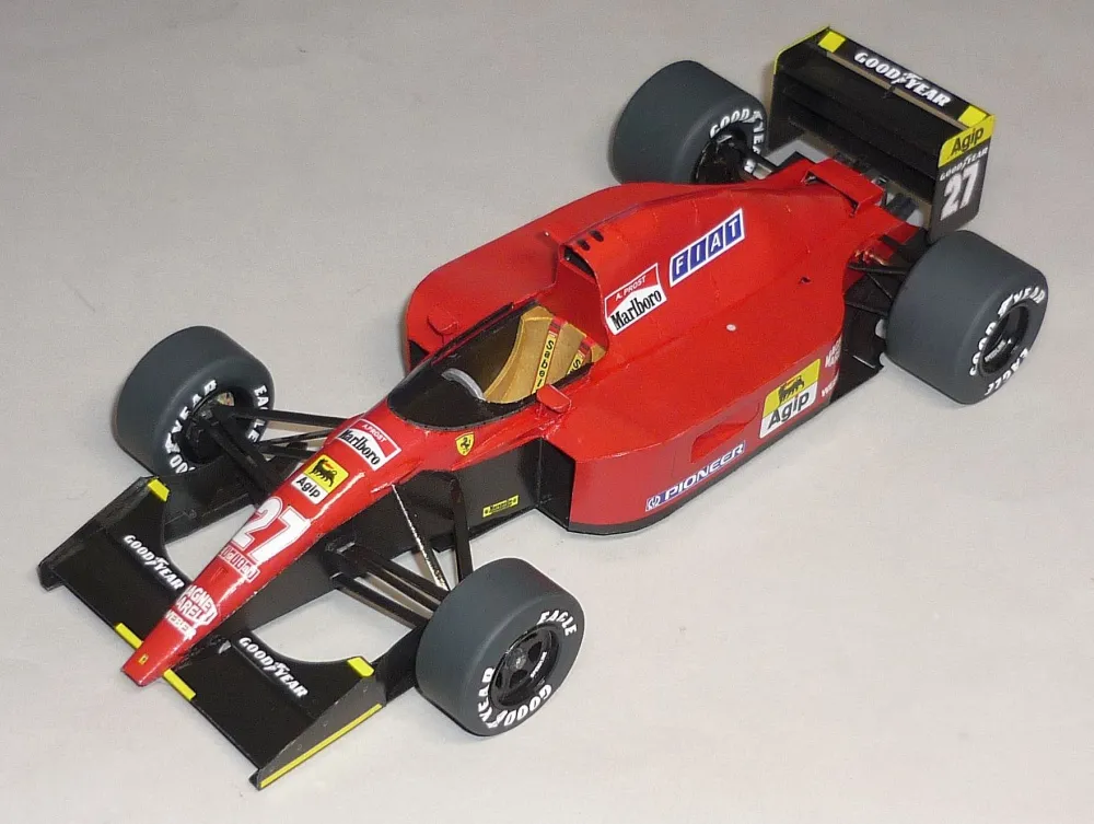 Papierový model Ferrari 643 GP Germany 1991